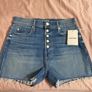 MOTHER Jean Shorts